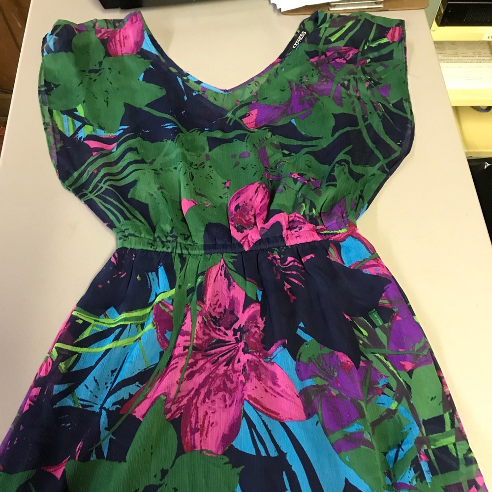 Express dress floral